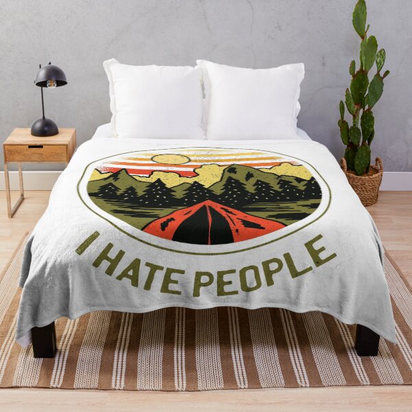 Item preview, I hate people | Wanderer T-Shirt Design. designed and sold by emphatic.