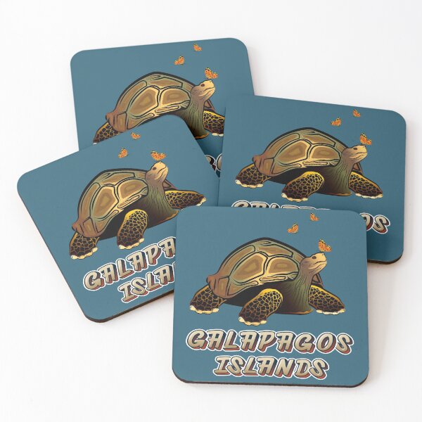 Item preview, Turtle Galapagos and Butterflies designed and sold by leeloolook.