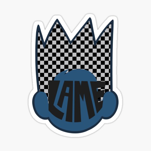 Item preview, Lame... Sticker  designed and sold by DasiyHeadDesign.