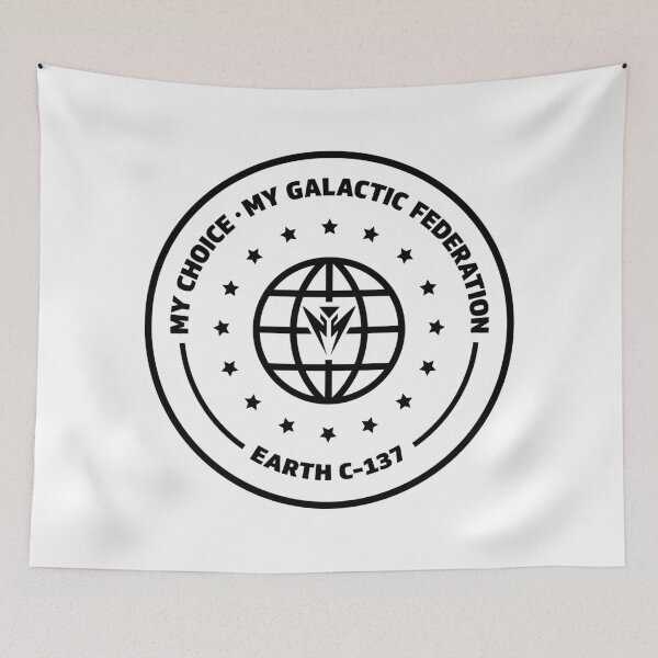Item preview, Galactic Federation - Earth C-137 - Black designed and sold by RoufXis.
