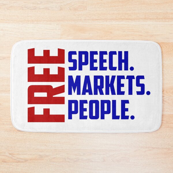 Item preview, free speech markets people designed and sold by RossDillon.