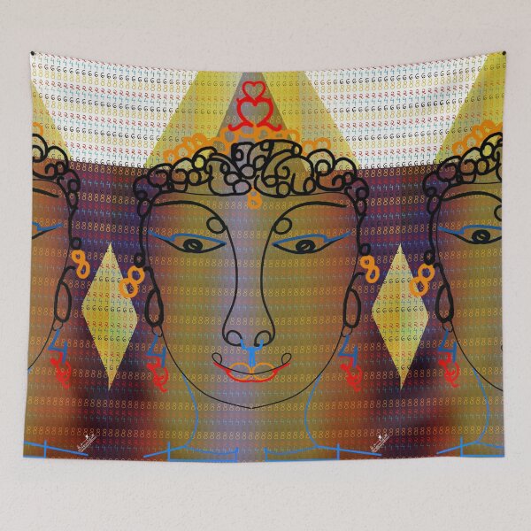 Item preview, Even numerical Face designed and sold by Red bubble Artist.