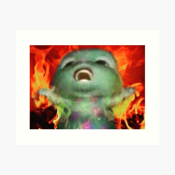 bibble meme Art Print