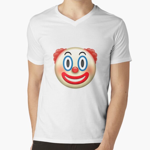 Clown Smiley - T Shirt Roblox Musculos Emoji,Clown Emoticon - free  transparent emoji 