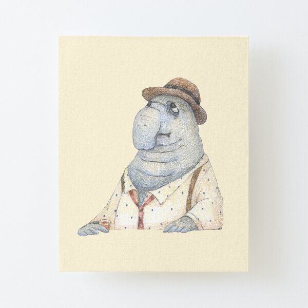 Canvas Mounted Print