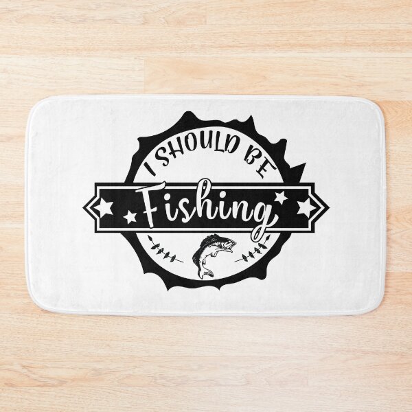 Item preview, I Should Be Fishing designed and sold by TheCrazyBear.