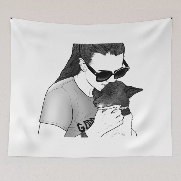 Item preview, Katie McGrath & dog designed and sold by CharmingIce.