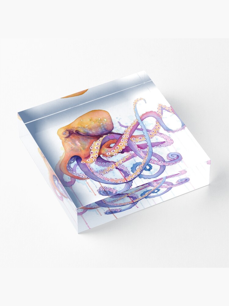 Alternate view of Octopus II Acrylic Block