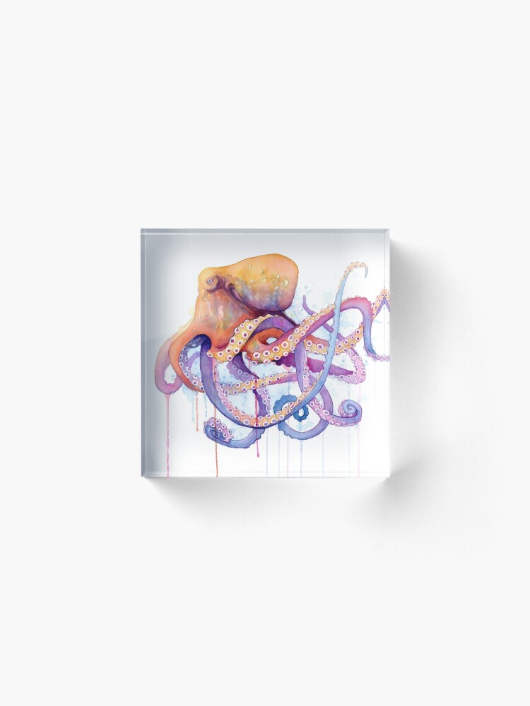 Alternate view of Octopus II Acrylic Block