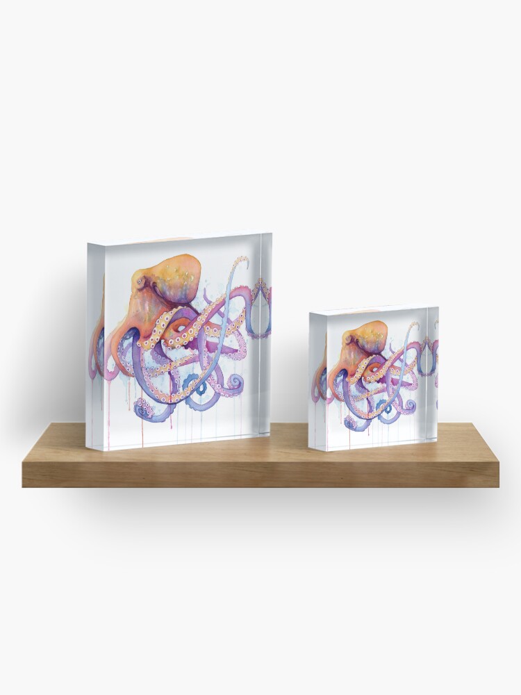 Alternate view of Octopus II Acrylic Block