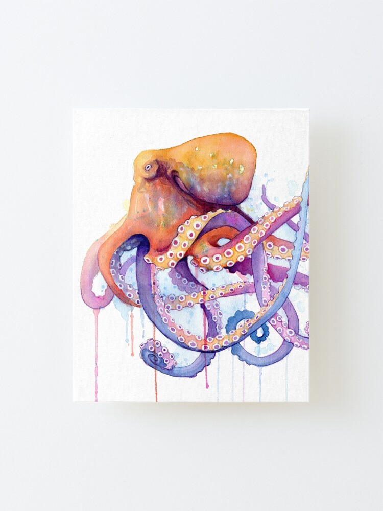 Alternate view of Octopus II Mounted Print