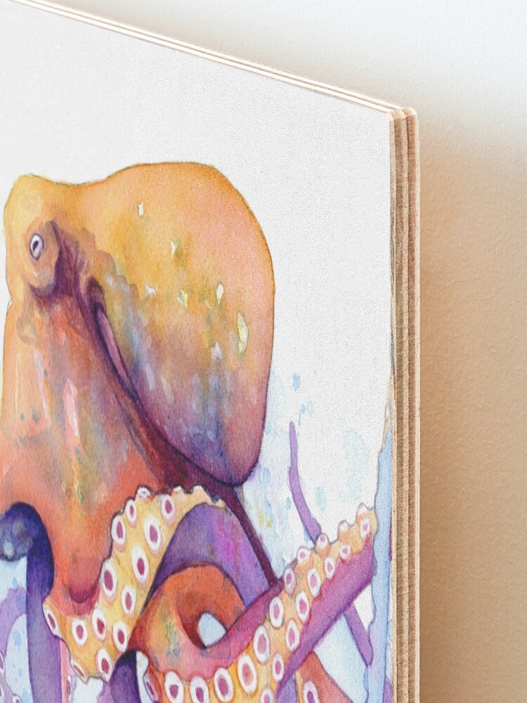Alternate view of Octopus II Mounted Print