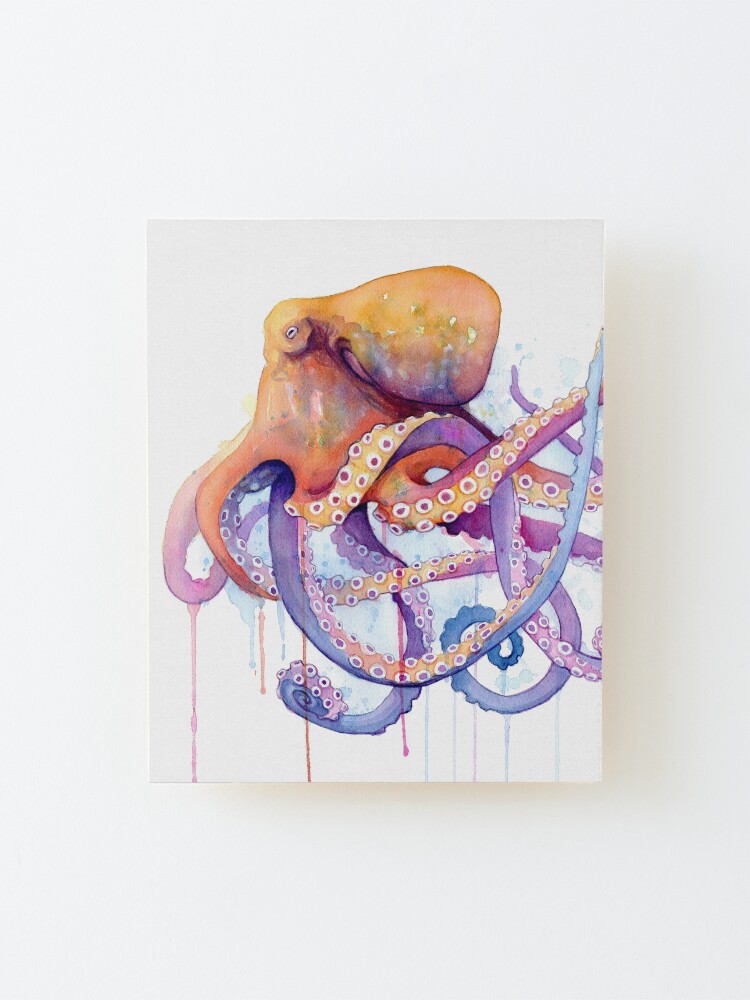 Alternate view of Octopus II Mounted Print