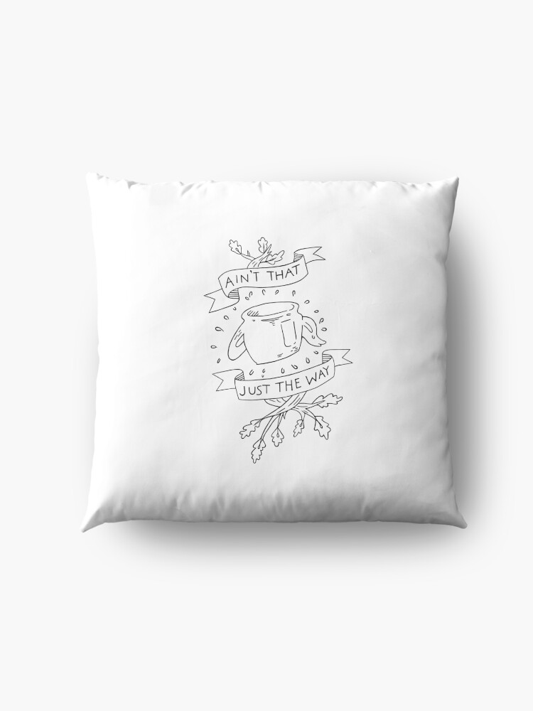 Alternate view of Ain’t That Just The Way Greg Quote Floor Pillow