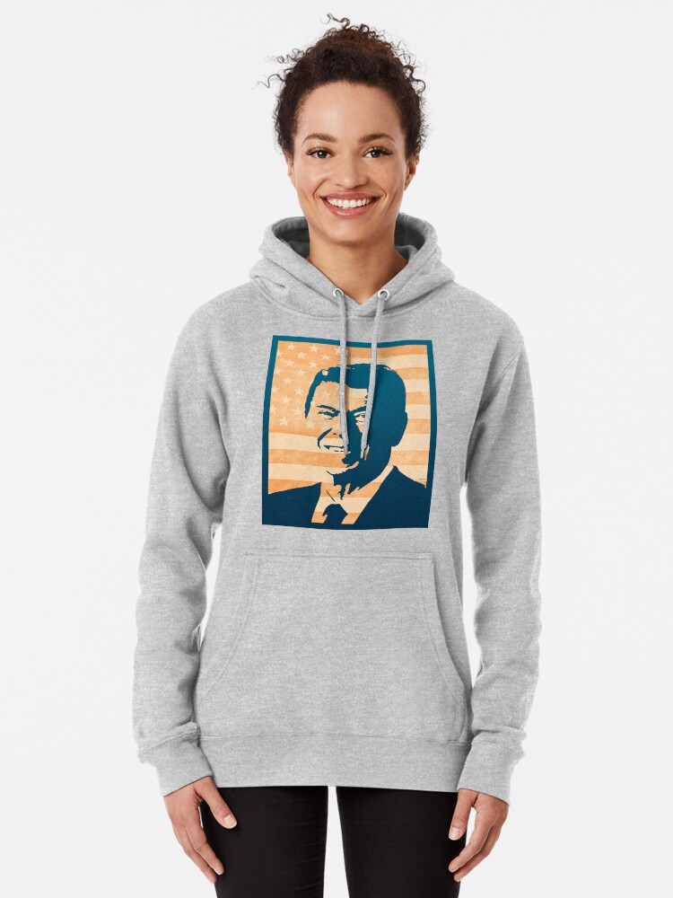 Alternate view of Ronald Reagan Pullover Hoodie