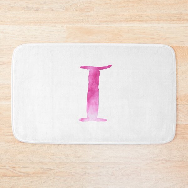 Item preview, Pink Tie Dye Letter I designed and sold by Yviemakes.