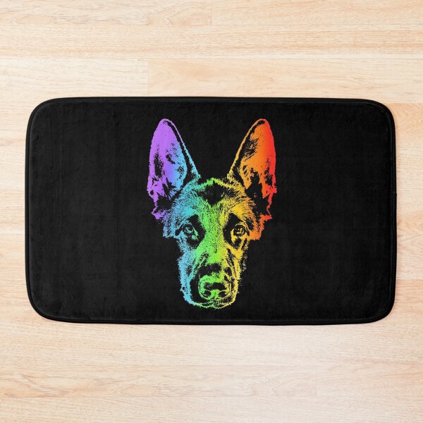Item preview, Rainbow German Shepherd designed and sold by Child of the Corn Designs.