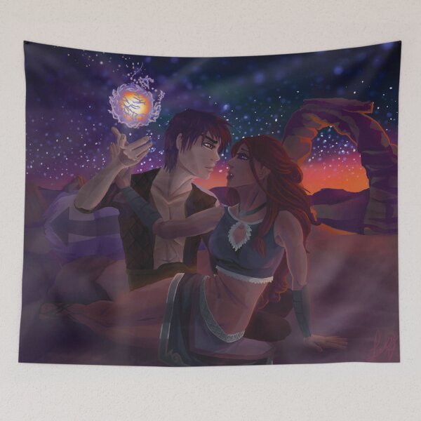 Item preview, Fire & Water designed and sold by summerwolfstars.