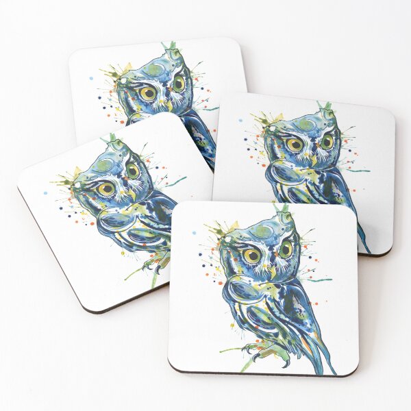 Item preview, Blue Owl designed and sold by SamNagelArt.