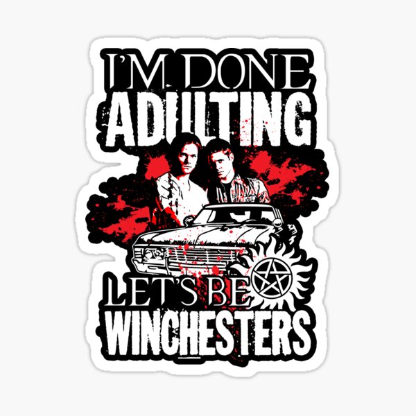 Let's Be Winchesters - V2 Sticker