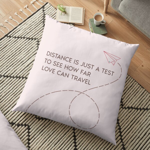 long distance friendship pillows