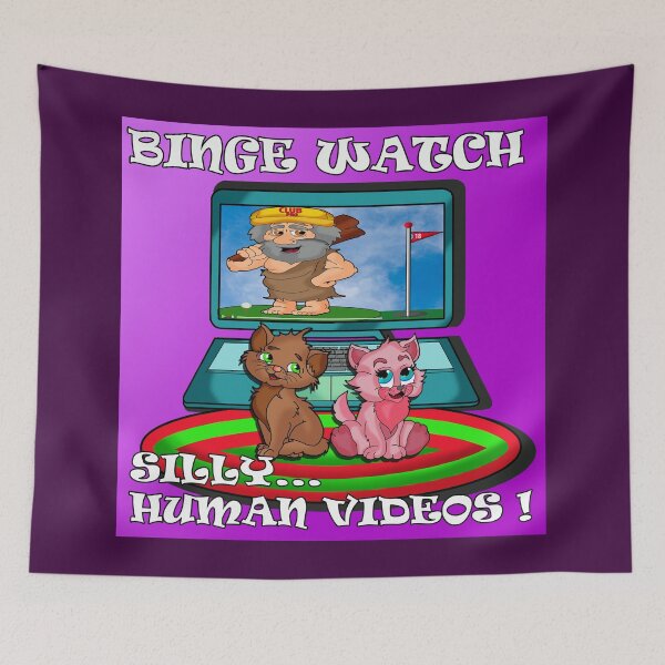 Item preview, Binge Watch funny videos designed and sold by Lytebound.