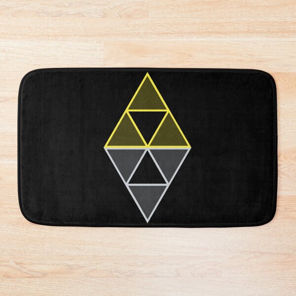 Item preview, Gold and Silver Triangles designed and sold by Sarinilli.