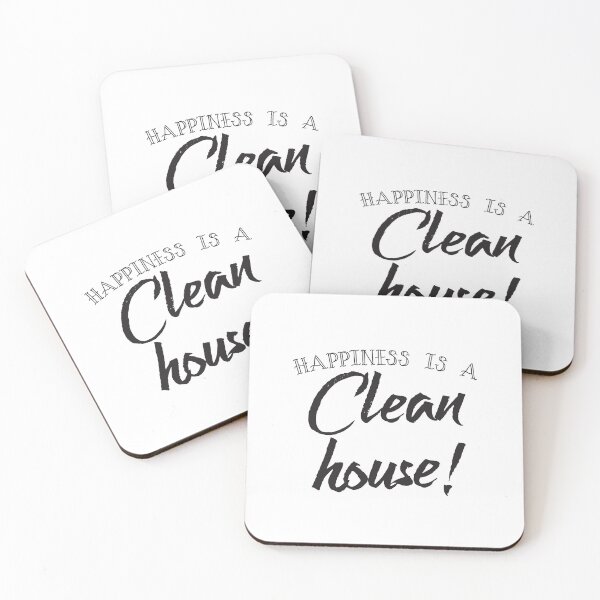 Item preview, Happiness is a CLEAN HOUSE designed and sold by jazzydevil.