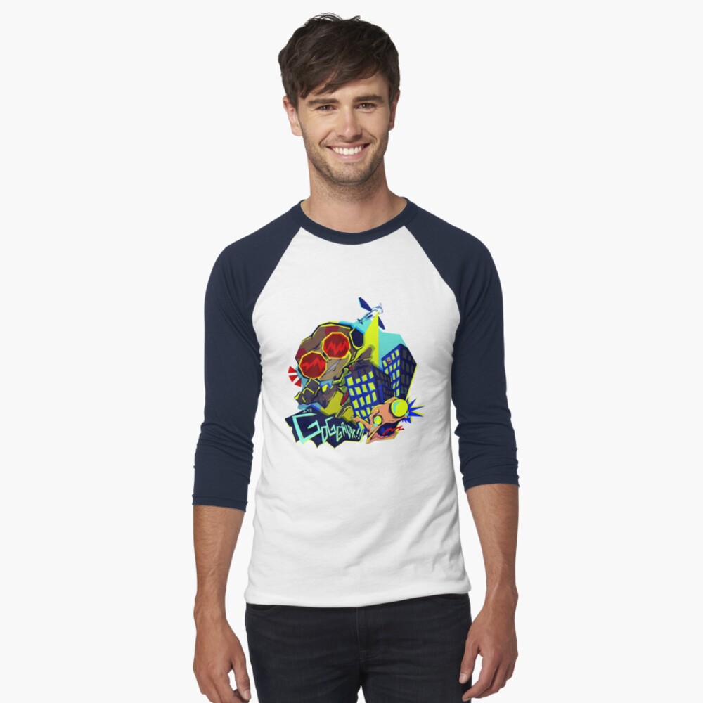 Vista previa del artículo con la obra «Camiseta ¾ estilo béisbol», diseñado y vendido por fluffy-hooves.