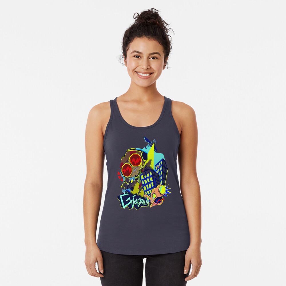 Vista previa del artículo con la obra «Camiseta con espalda nadadora», diseñado y vendido por fluffy-hooves.