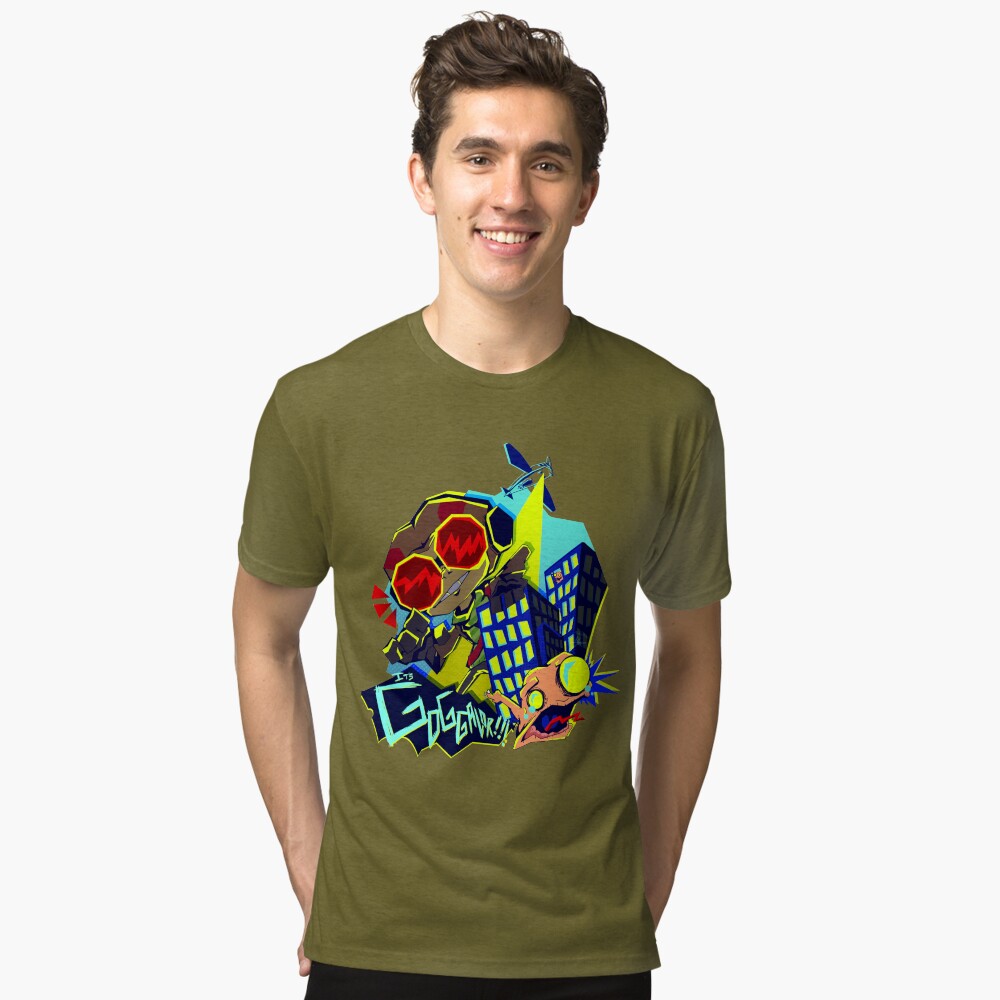 Vista previa del artículo con la obra «Camiseta de tejido mixto», diseñado y vendido por fluffy-hooves.