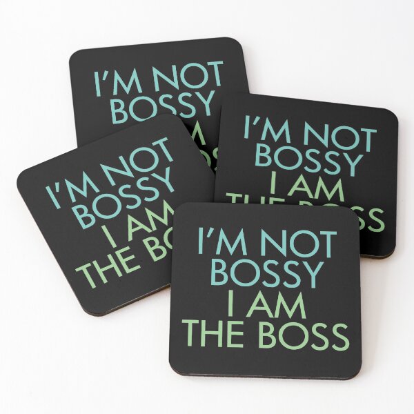 Item preview, I'm Not Bossy I am The Boss Dark designed and sold by ironydesigns.
