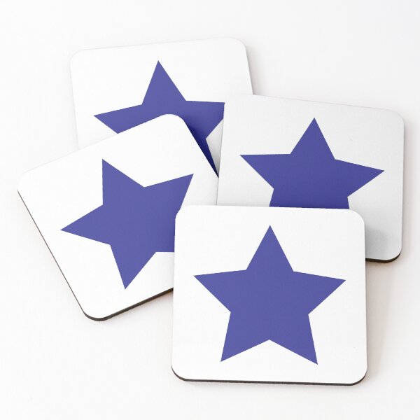 Item preview, Solid Blue Star designed and sold by RetroCave.