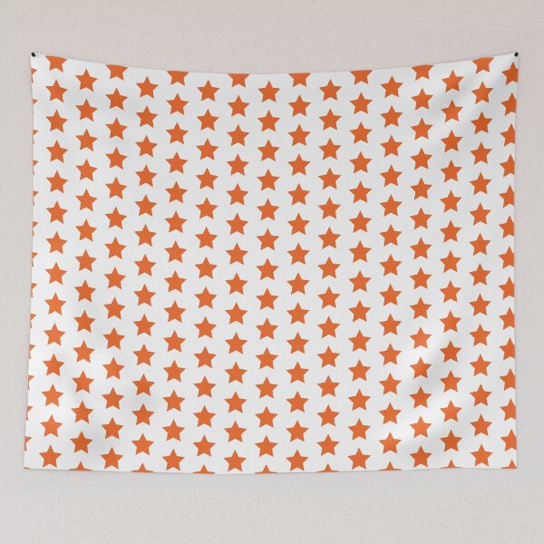 Item preview, Solid Orange Star designed and sold by RetroCave.
