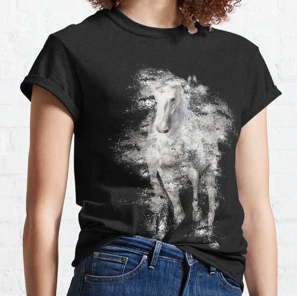 Andalusier Pferd springend Classic T-Shirt