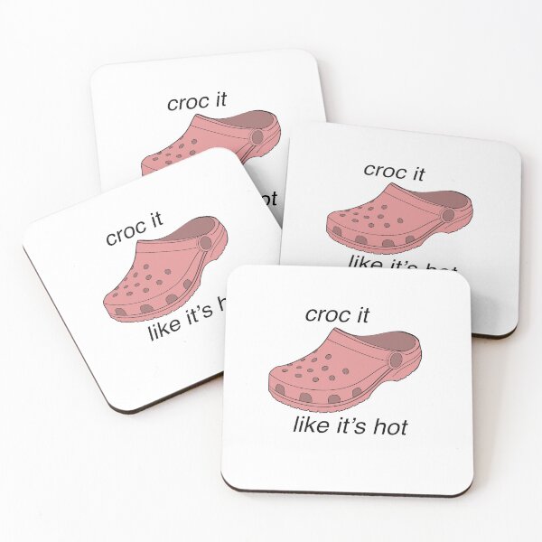 Item preview, Croc It Likes It’s Hot Pink Croc Shoe designed and sold by TristanAugust.