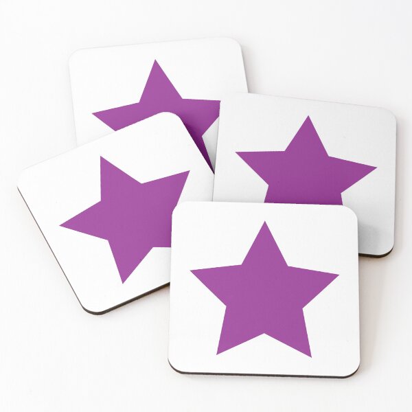 Item preview, Solid Purple Star designed and sold by RetroCave.