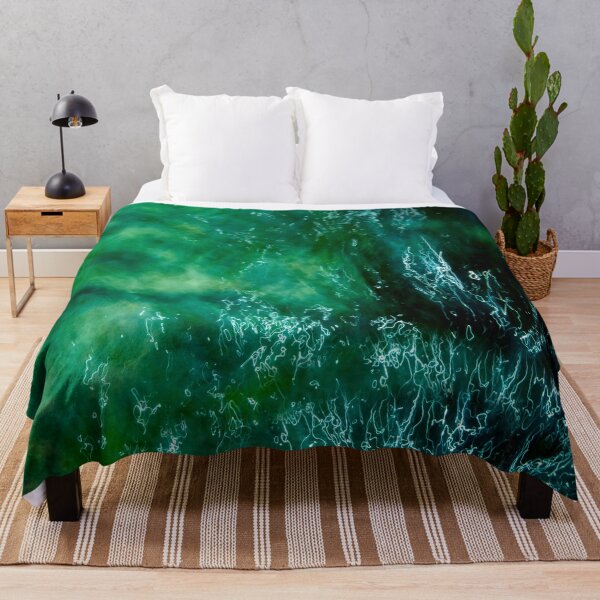 Item preview, water drawing on a green backgroud designed and sold by TessAndre.