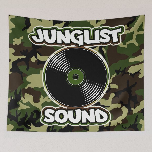 Item preview, Junglist Sound-Camo designed and sold by Klaus Bremner (Autotelic Art).
