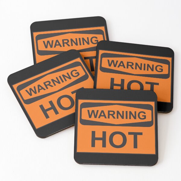 Item preview, Warning - Hot designed and sold by WeMadeOurWorld.