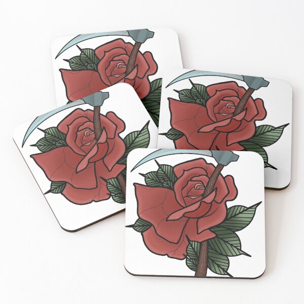 Item preview, Rose + Scythe designed and sold by astralasylum.