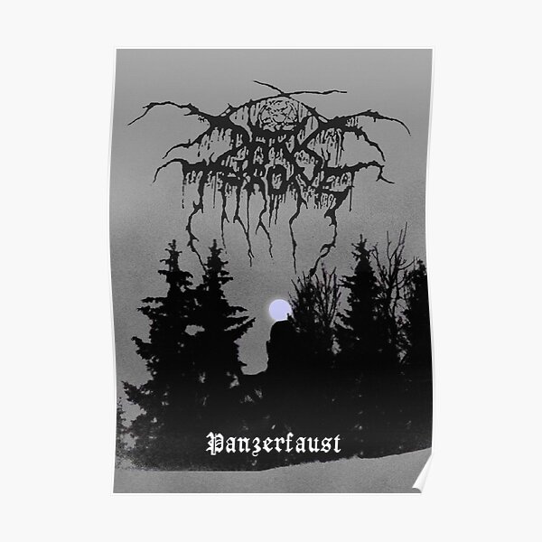 Darkthrone / Panzerfaust / Dark Throne Poster