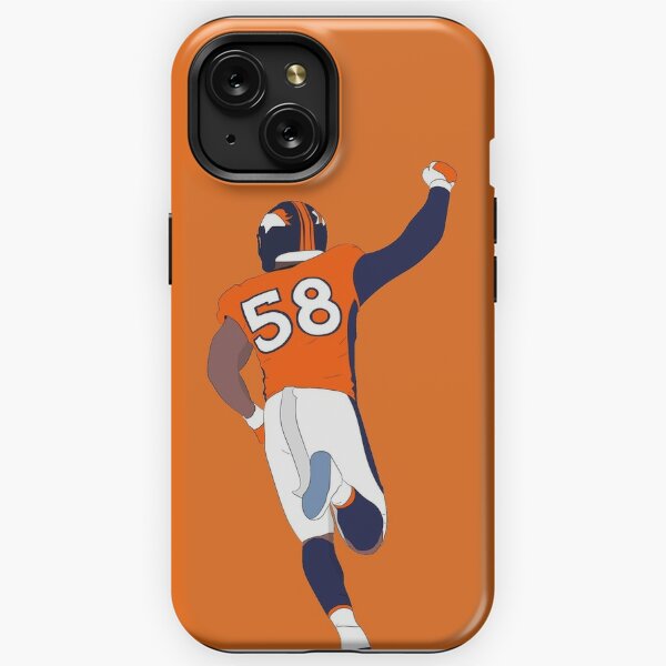 Denver Broncos iPhone Bump Case with Football Design