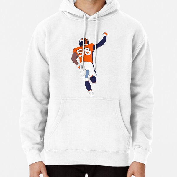 Denver Broncos Nike Local Pullover Hoodie - Navy