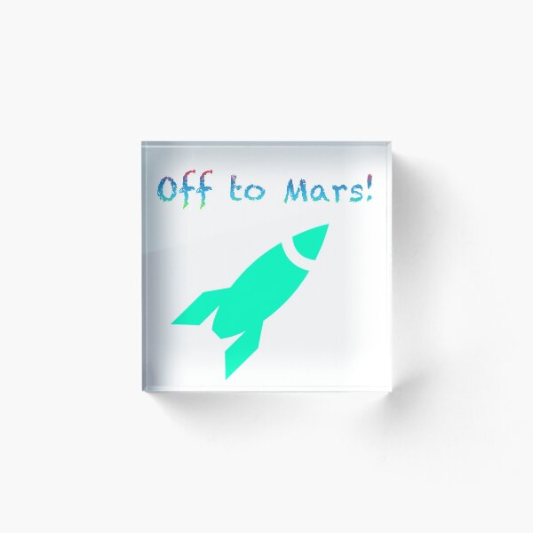 Artikelvorschau, Auf zum Mars! entworfen und verkauft von Socaldancer.