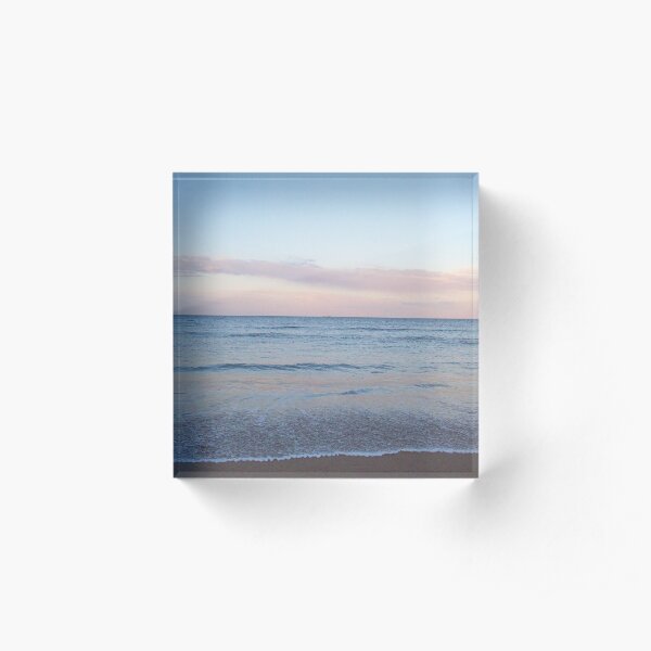 Evening Beach 2 Acrylic Block