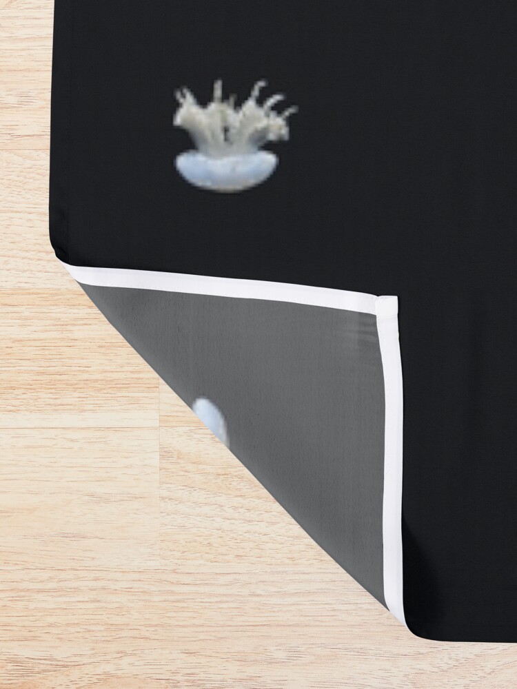 Alternate view of Tiny Jellyfish Shower Curtain