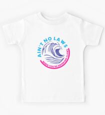 Ain't no laws Tshirt - White claw Unisex Tshirt - Ai't no laws when you're drinking claws Kids T-Shirt