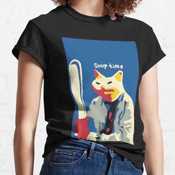 Soup time cat Classic T-Shirt