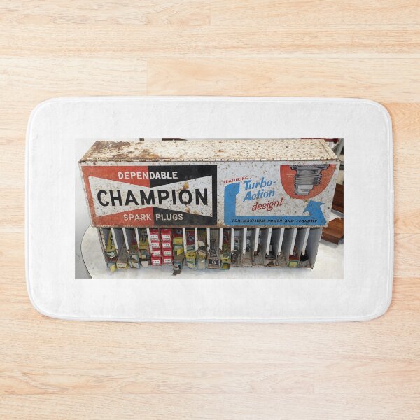 Item preview, Champion spark plugs display  designed and sold by Julian Edgar.
